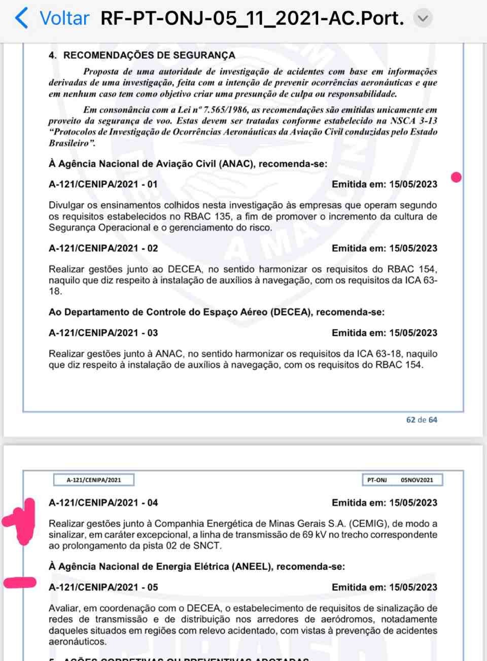 Relatório aponta erro do piloto em acidente aéreo que matou Sala