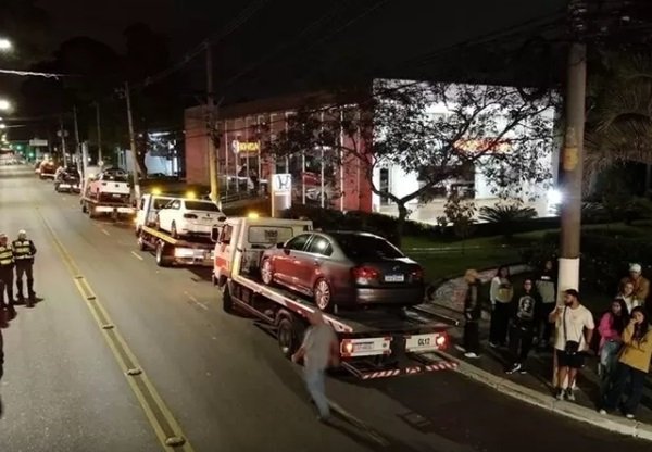 PM faz megaoperação contra racha organizado por influenciadores; vídeo