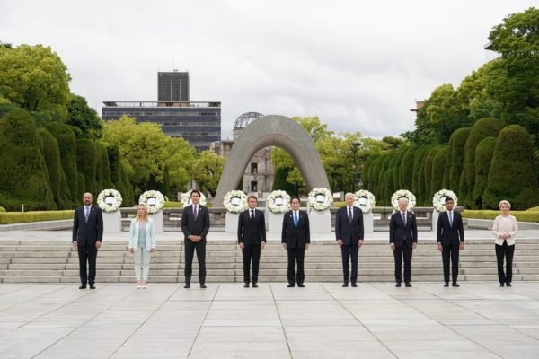 líderes do G7 em Hiroshima