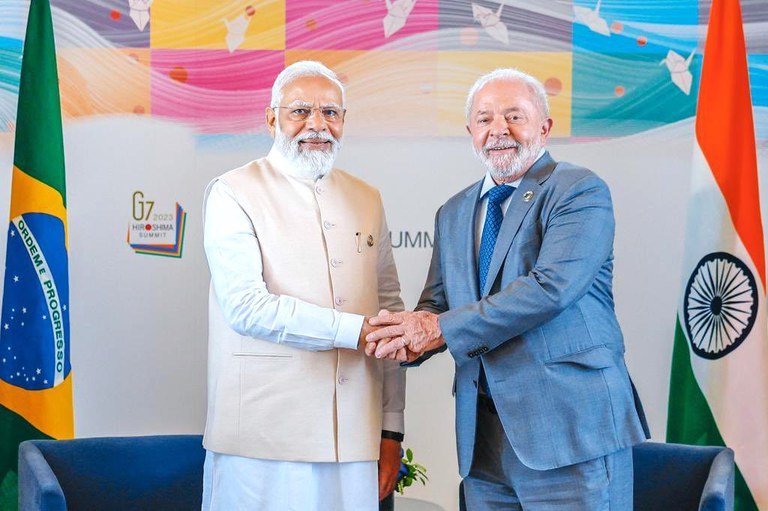 Narendra Modi e Lula