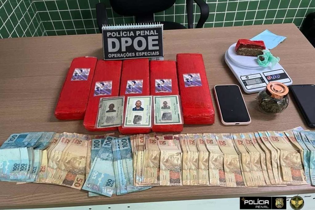 PCDF prende integrante do Comboio do Cão com drogas e dinheiro