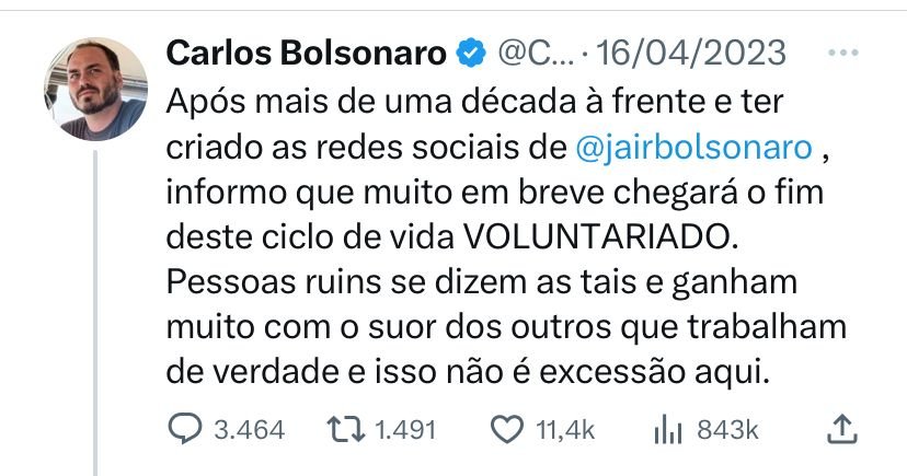 Bolsonaro redes sociais