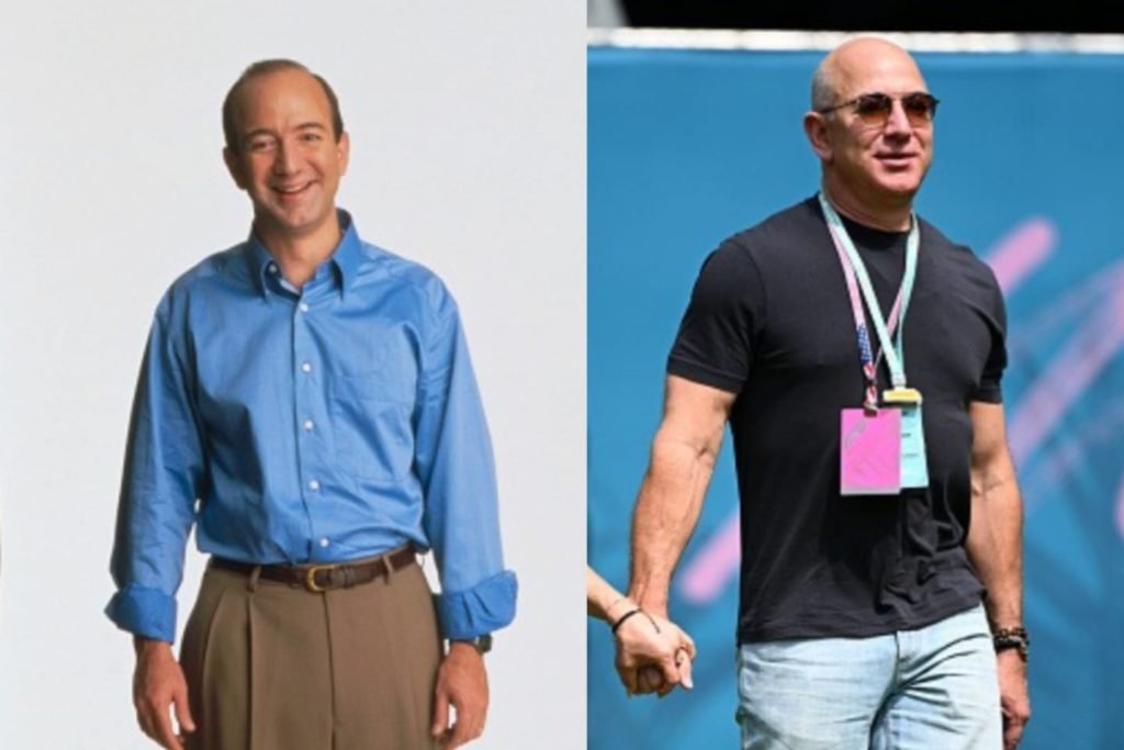 Jeff Bezos, bilionário, adotou dieta e treinamento para ficar mais forte - Metrópoles
