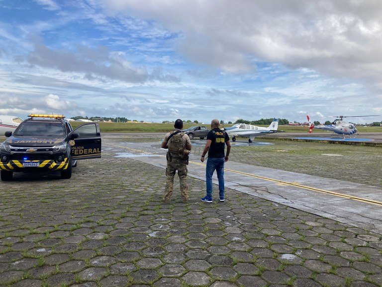 PF apreende 290 kg de maconha no Aeroporto Internacional de Belém no Pará