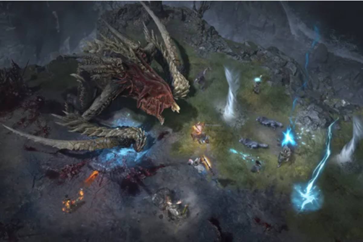 Imagem colorida do jogo Diablo IV - Metrópoles
