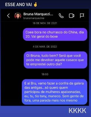 Bruna Marquezine ignora ator de Mulheres Apaixonadas