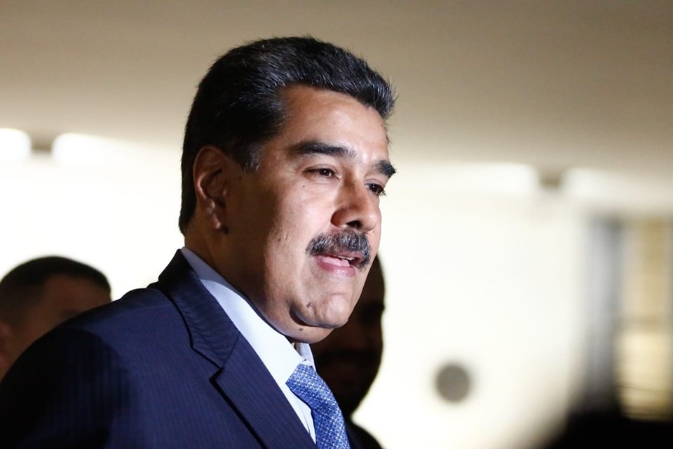 Foto colorida do presidente Nicolas Maduro - Metrópoles