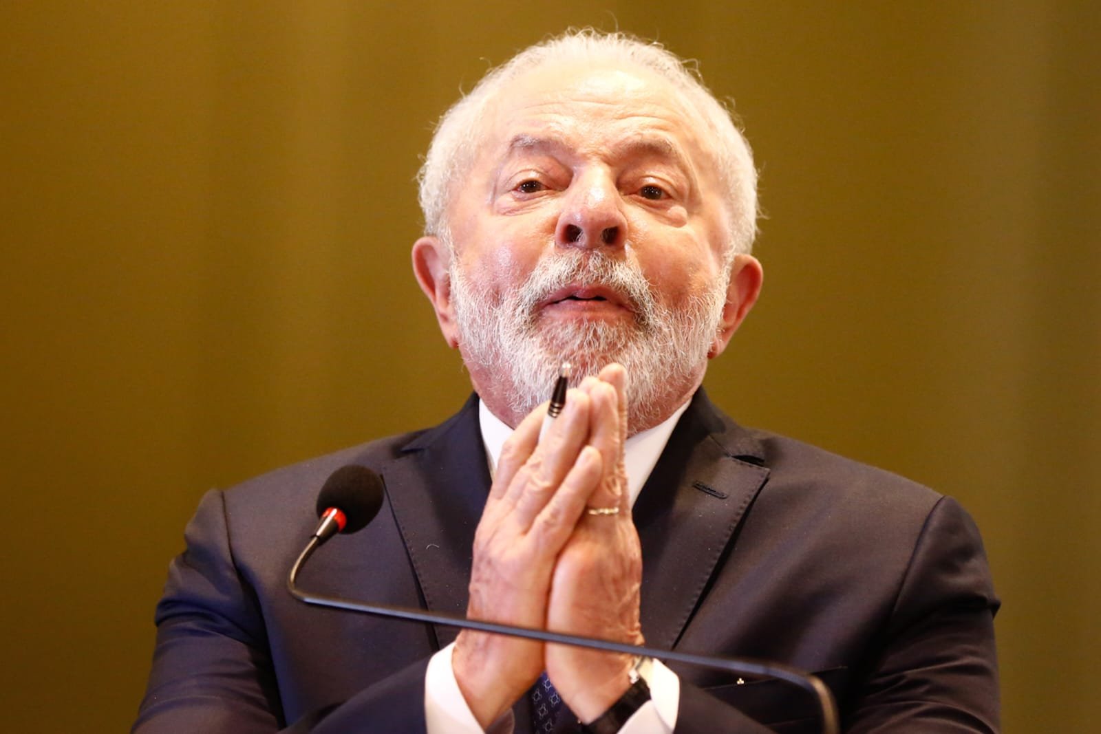 Presidente Lula discursa após encerramento da Reunião com Presidentes da América do Sul no Palácio do Itamaraty 2