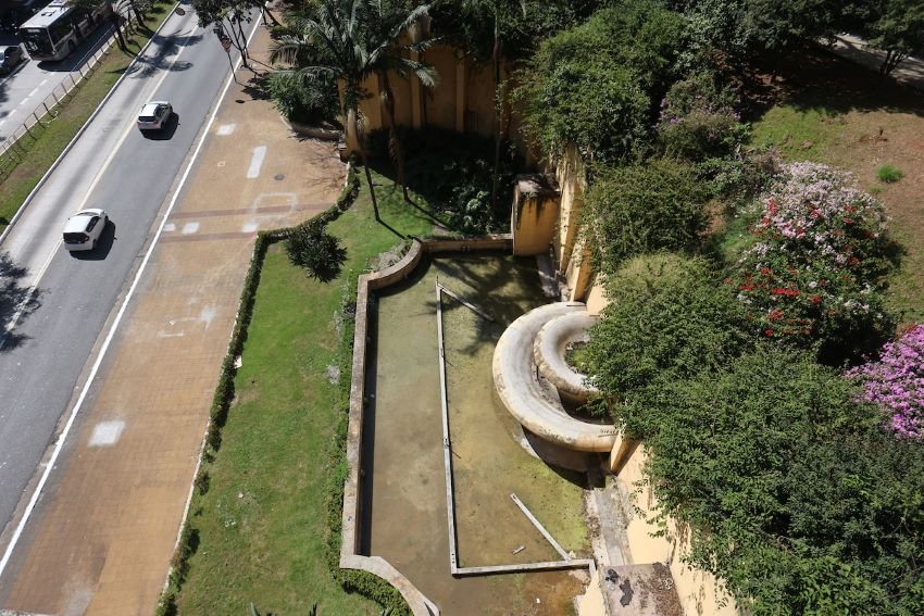 Fonte da Avenida Nove de Julho, em São Paulo