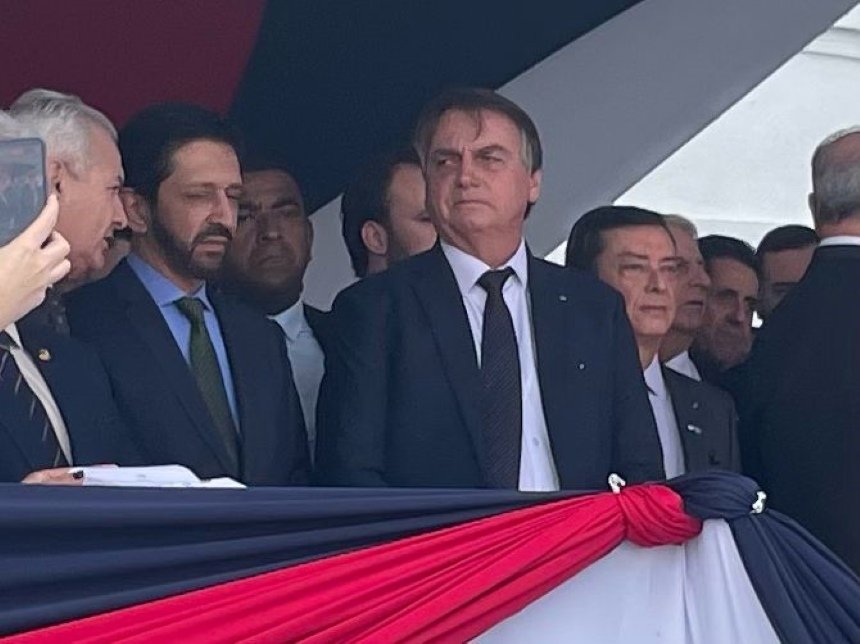 Bolsonaro está em São Paulo para ver jogo do Palmeiras