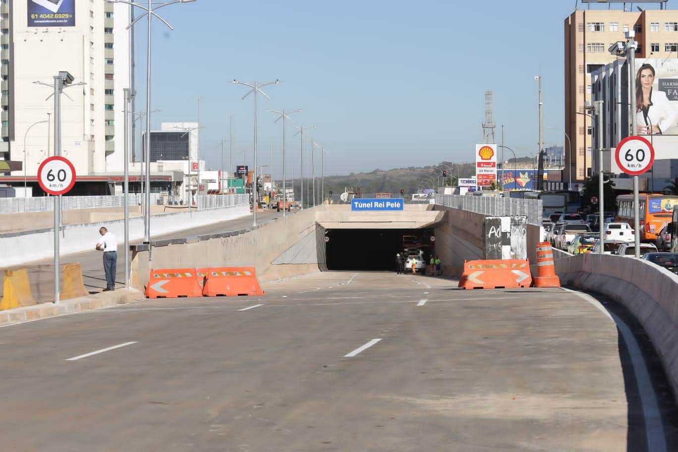 Túnel Rei Pelé, tecnologia a serviço dos motoristas - Portal Lago Sul