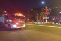 Viatura Corpo de Bombeiros estacionada próximo ao Eixo L