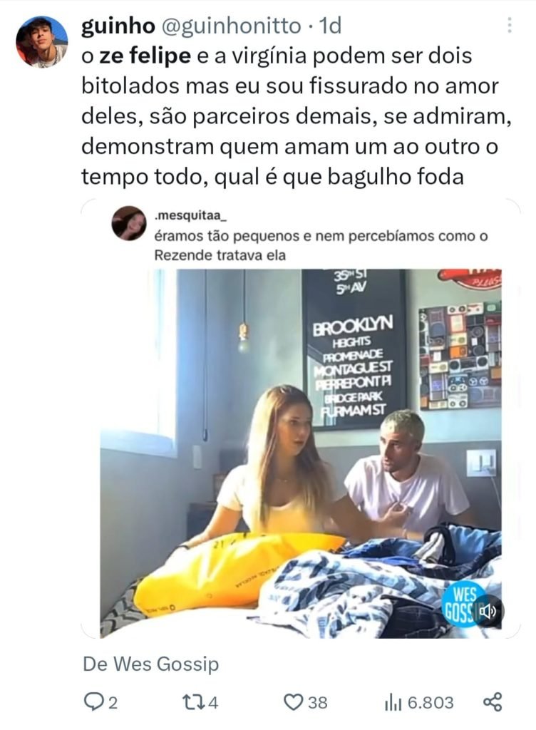 Virginia Fonseca, Zé Felipe e Rezende