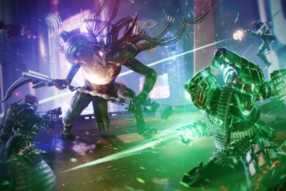 Imagem colorida do jogo Destiny 2: Queda da Luz - Metrópoles