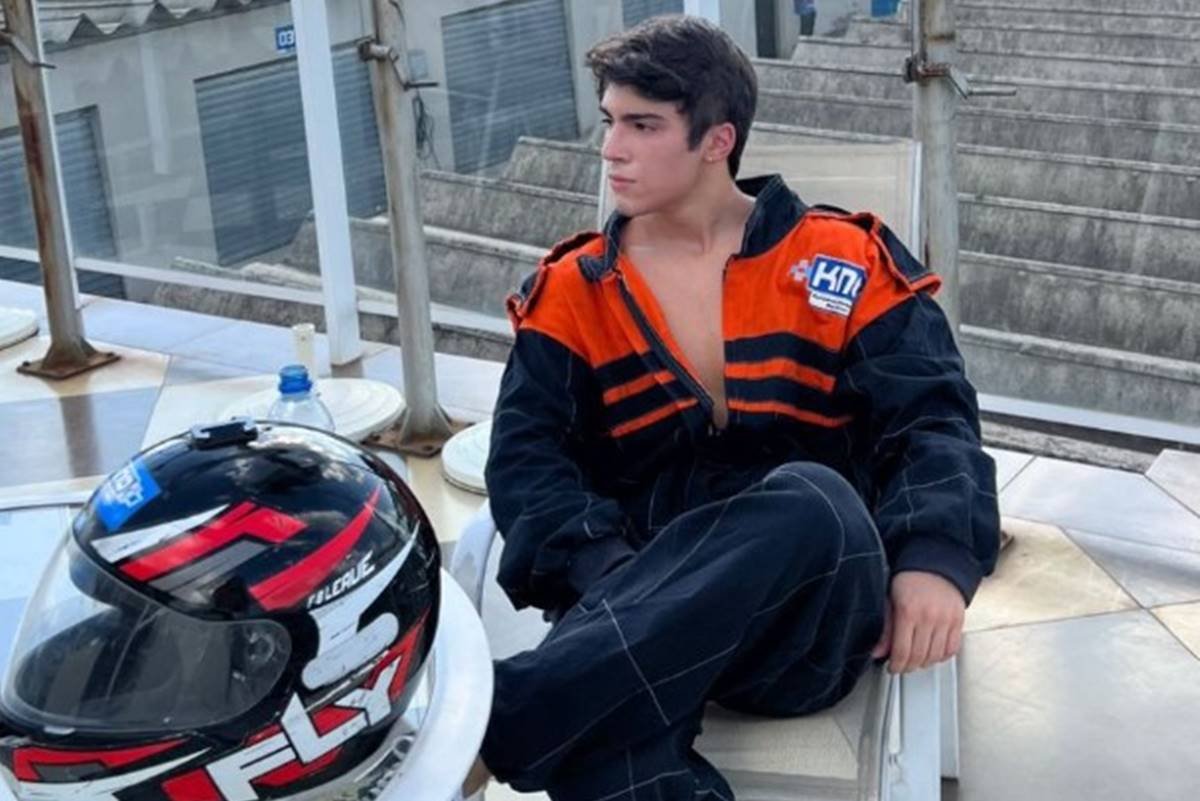 Ator Henrique Camargo conquista corações nas telas e nas pistas