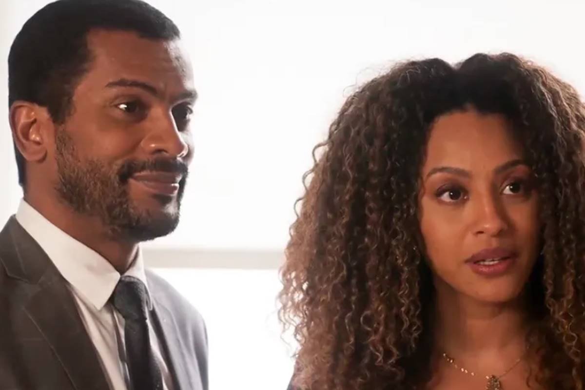 Imagem colorida de Ben e Sol, personagens da novela Vai na Fé - Metrópoles
