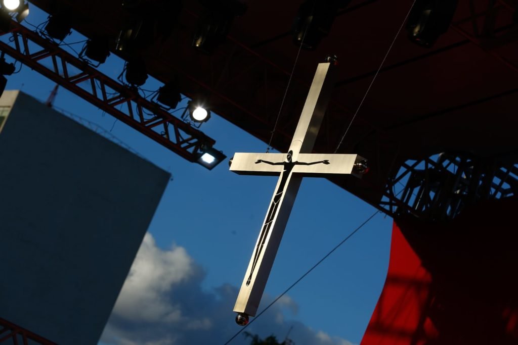 Fiéis de diversas regiões do Distrito Federal foram à Esplanada dos Ministérios na manhã desta quinta-feira (8/6) para celebrar o Corpus Christi