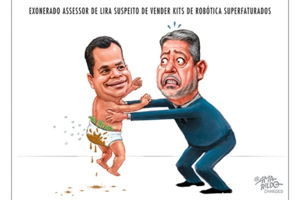 Charge do Amarildo