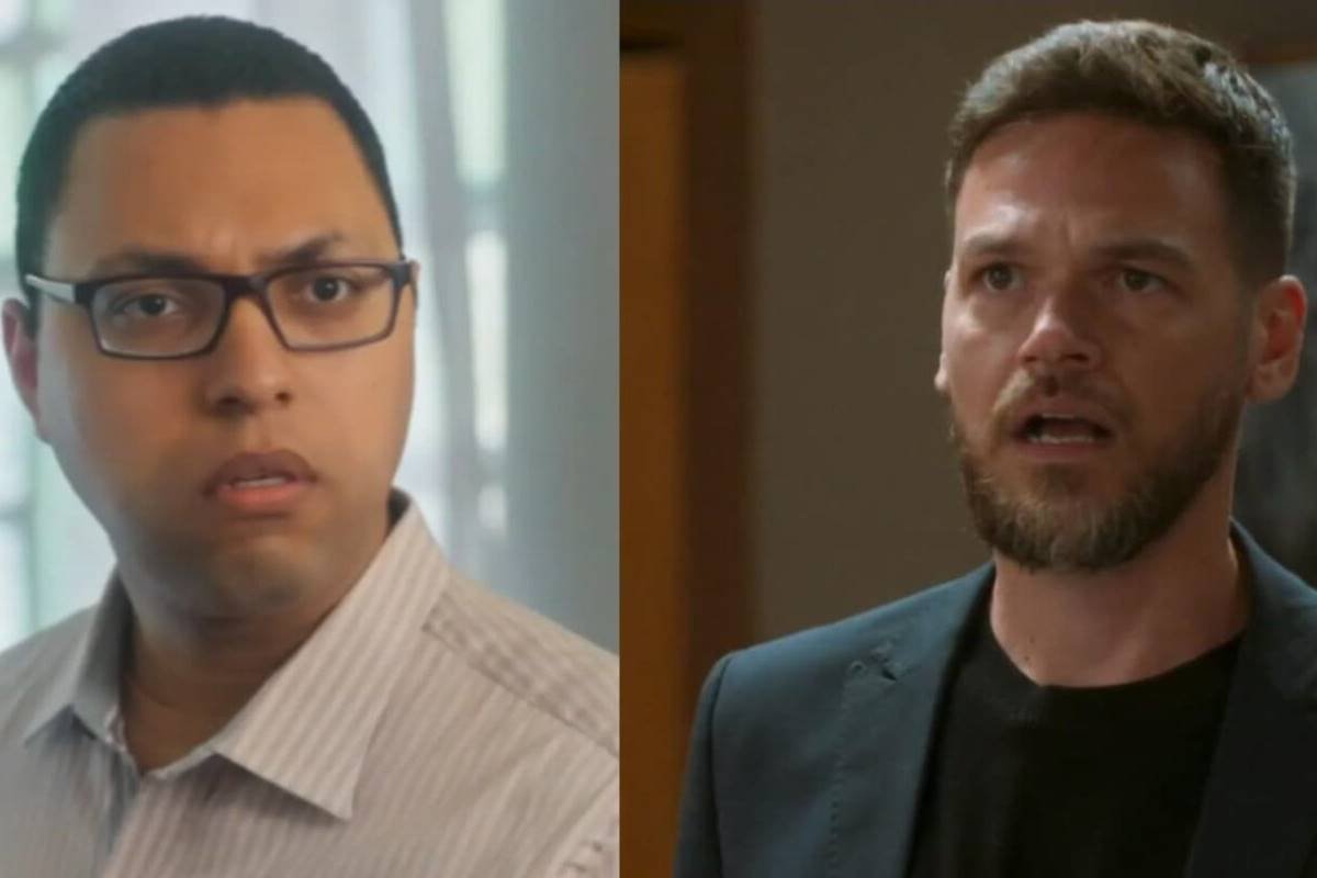 Imagem colorida de personagens da novela Vai na Fé - Metrópoles