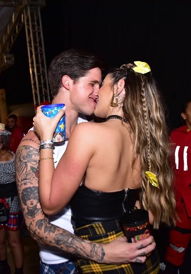 Gabriel Fop e Julia Puzzuoli