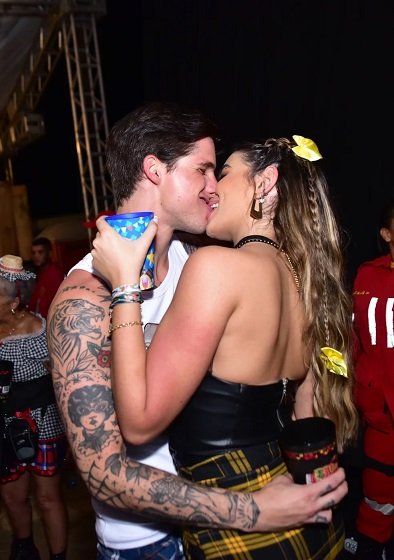 Gabriel Fop e Julia Puzzuoli