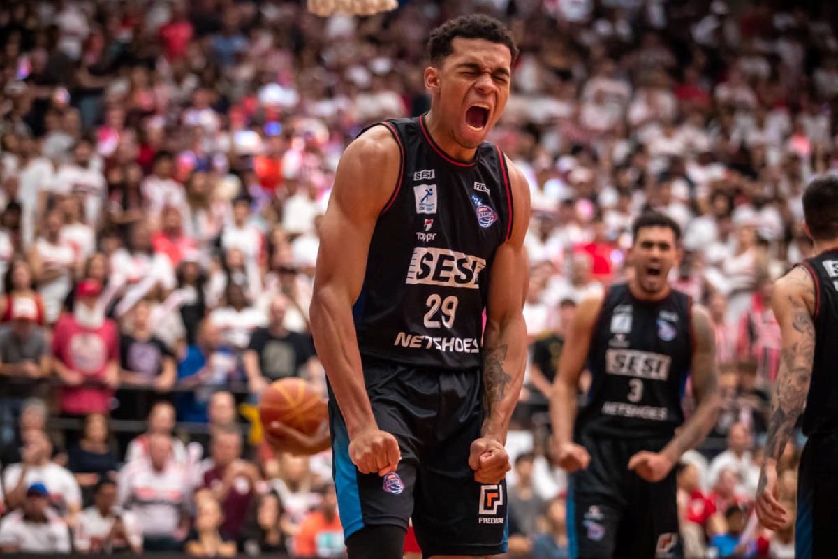 Sesi Franca derrota São Paulo e conquista o bicampeonato do NBB