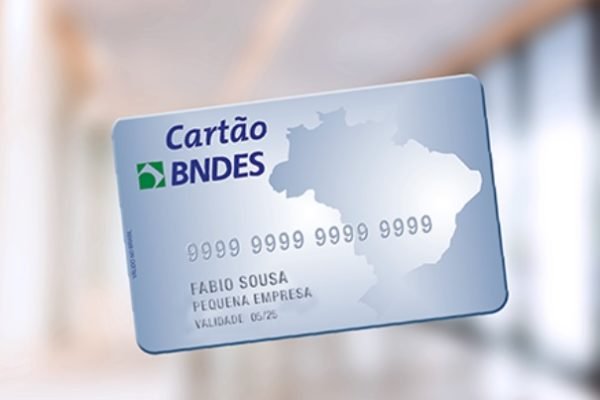 Imagem colorida do Cartão BNDES