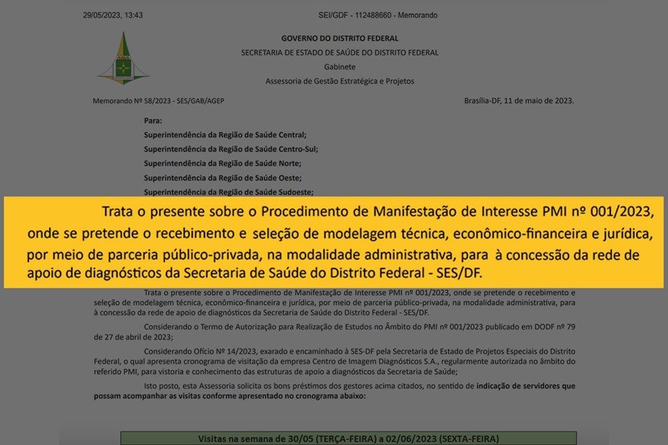 Secretaria De Saúde Cogita Terceirizar Serviços De Diagnóstico Na Rede