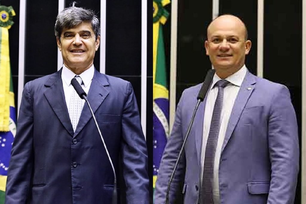 Deputados federais pelo PL da Paraiba Wellington Roberto e o Cabo Gilberto Silva são rivais para eleição de 2024 em João Pessoa - Metrópoles