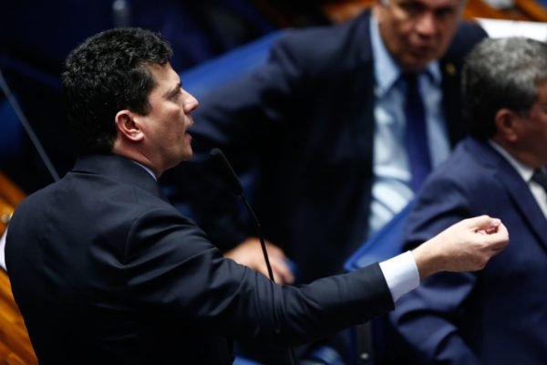 Senador Sérgio Moro (União-PR) discursou questionando princípio da impessoalidade na indicação para o STF