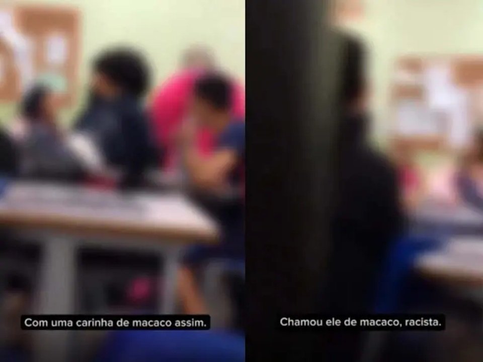 Vídeo: inspetora é acusada de racismo após chamar aluno de “macaco”