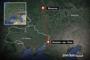 Rebelião armada: confira mapa com cidade russa de Rostov-no-Don, onde estão  forças do Grupo Wagner - 24.06.2023, Sputnik Brasil