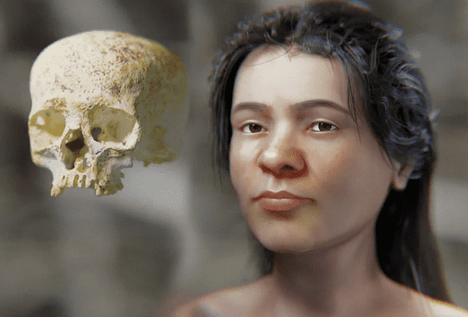 Brasileiro reconstitui face de escocesa enterrada há 4,2 mil anos
