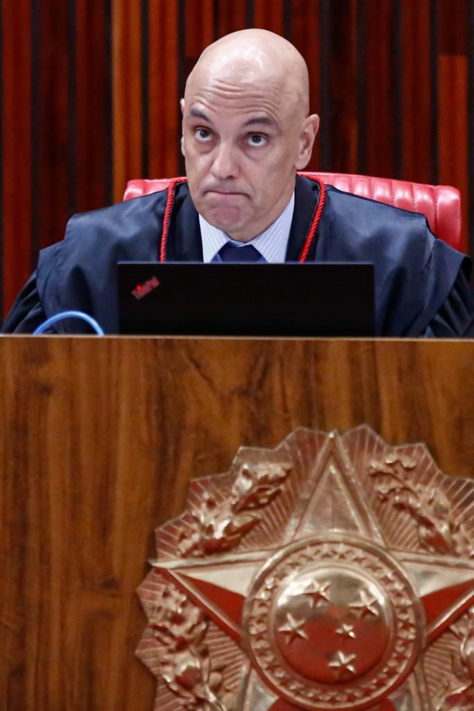 Ministro Alexandre de Moraes, presidente do TSE