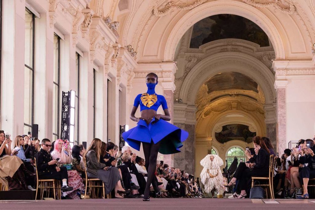 Padrão De Xadrez Sem Costura Com Textura De Folha De Ouro Azul