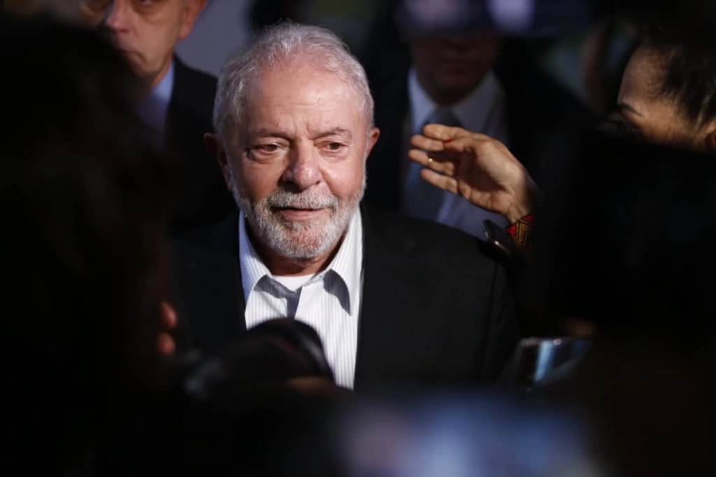 imagem colorida de Lula