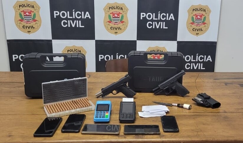 Jogo do bicho e armas são alvo da Polícia Civil no interior de SP