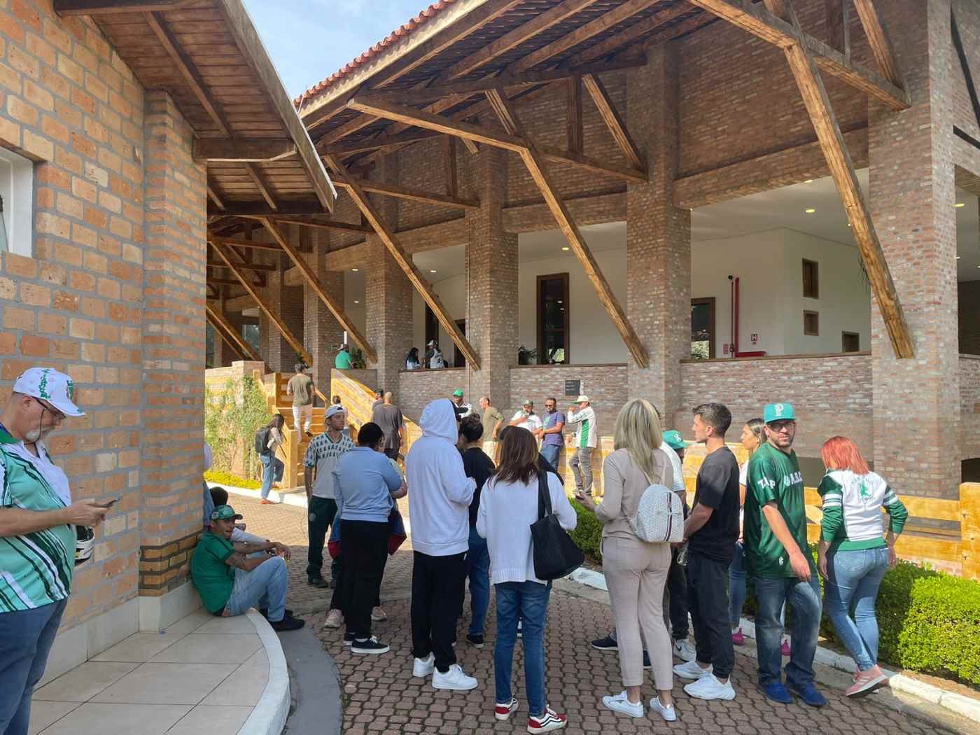 Túmulo de Gabriella Anelli, torcedora do Palmeiras. 