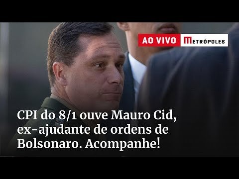 Ao vivo: CPI do 8 de Janeiro ouve ex-assessor de Bolsonaro 