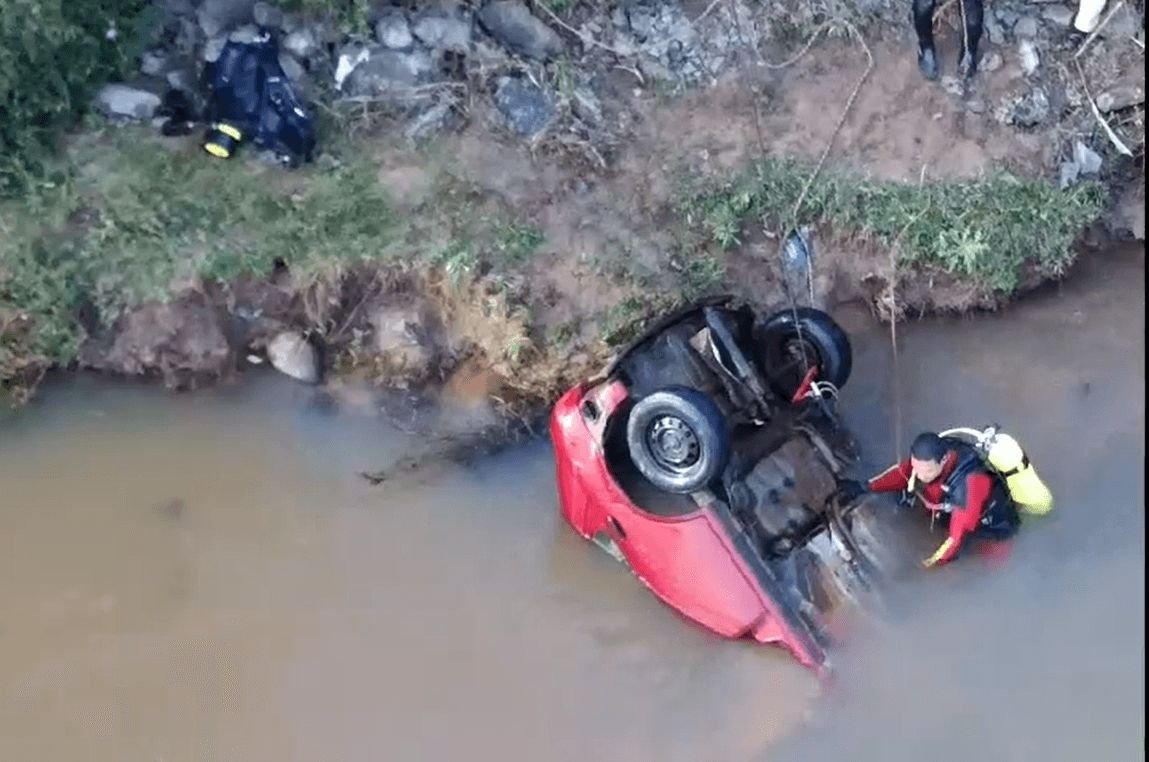 Família Desaparecida é Encontrada Em Carro Submerso Em Rio No Paraná Metrópoles 