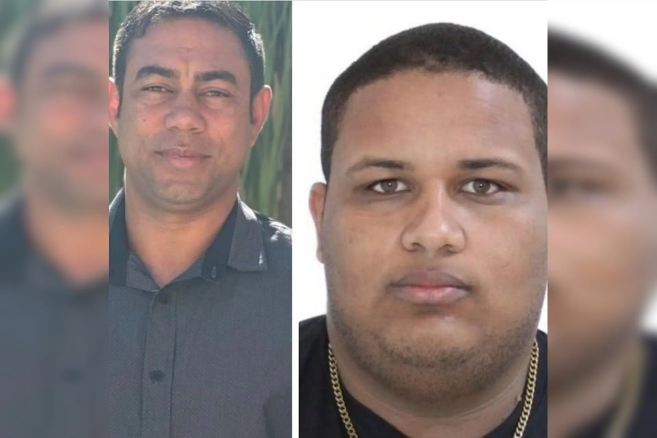 Imagem colorida mostra suspeitos de assassinato