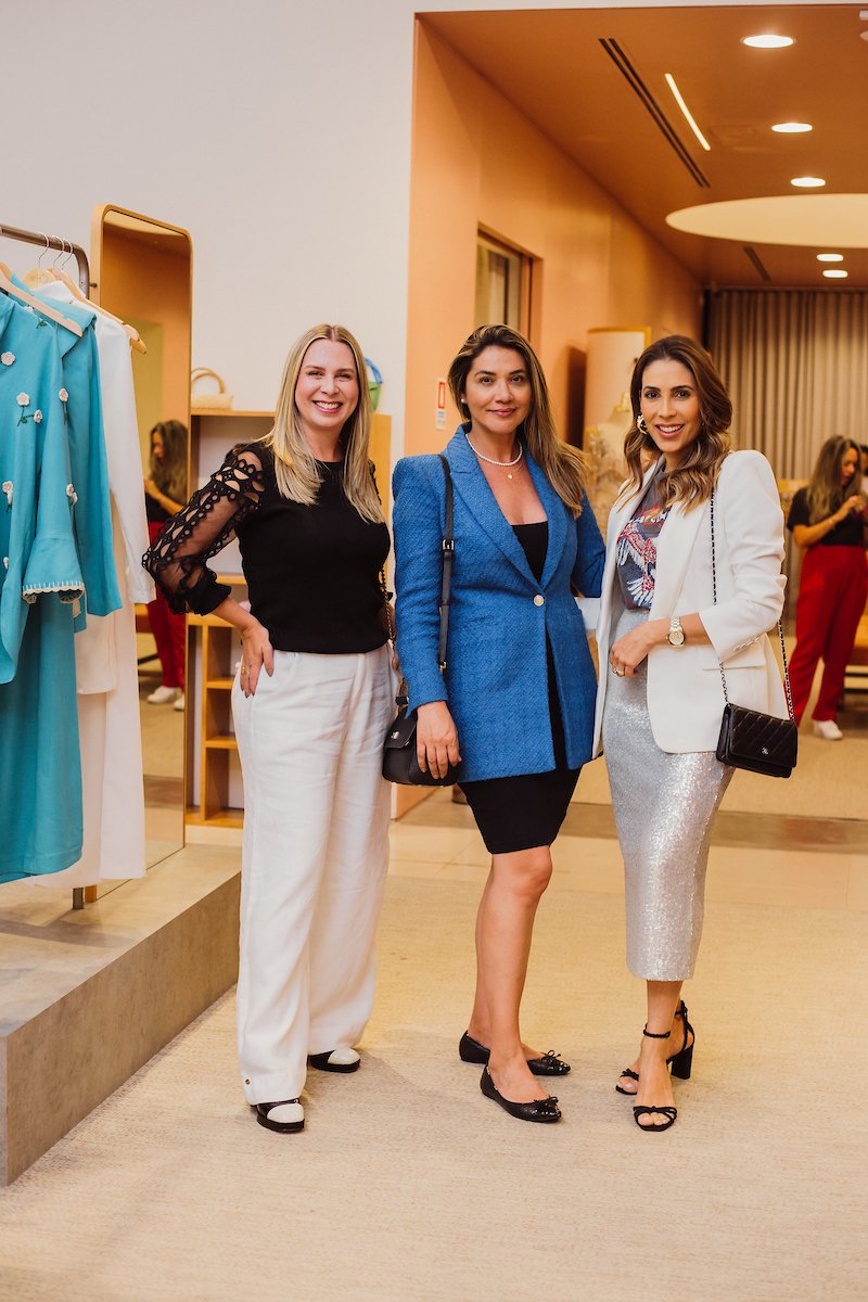 Silvia Bueno, Karine Lima e Aline Marra