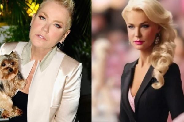 Xuxa em formato de barbie em IA- Metrópoles