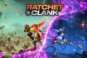 Imagem colorida do jogo Ratchet & Clank: Em Uma Outra Dimensão - Metrópoles