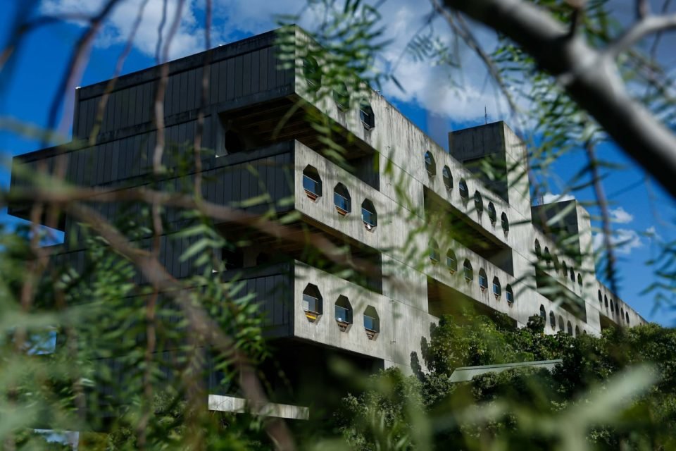 Fachada do Hospital Sarah, em Brasília - metrópoles