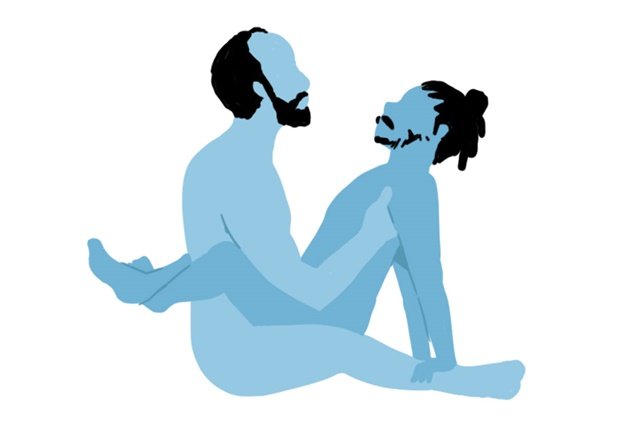 Ilustrao da posio sexual ltus - Metrpoles