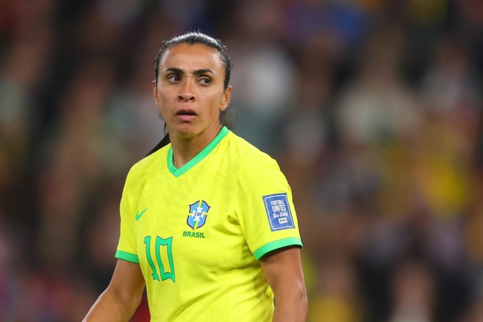 Marta em ação pela Seleção Brasileira - Metrópoles