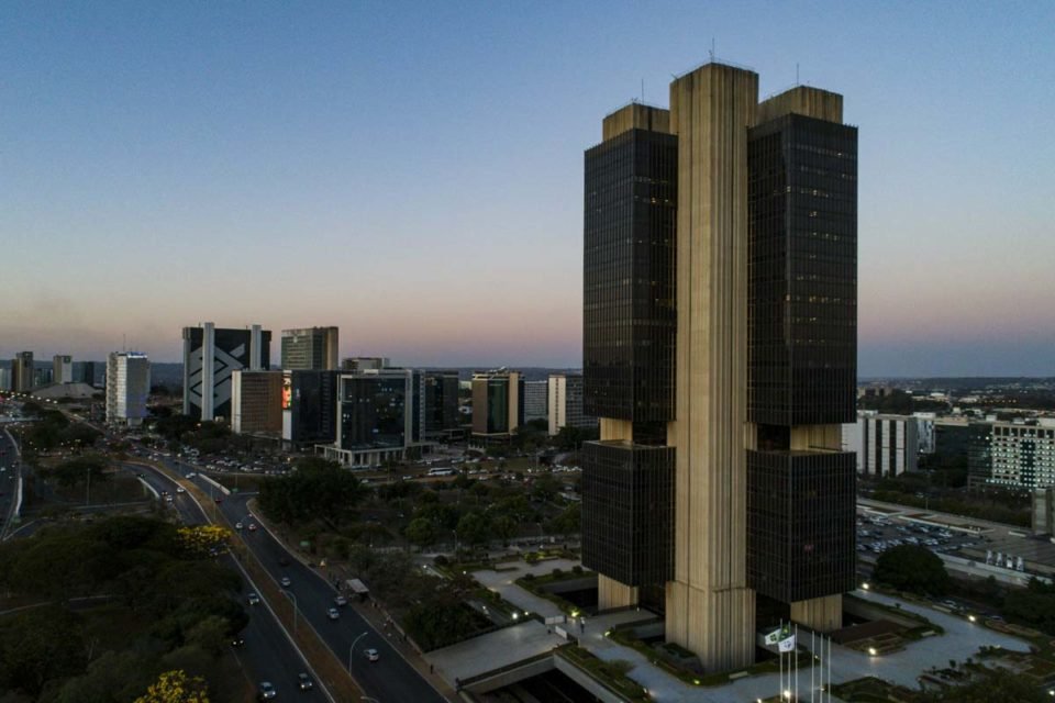 Imagem aérea do Banco Central BC em Brasília - Metrópoles