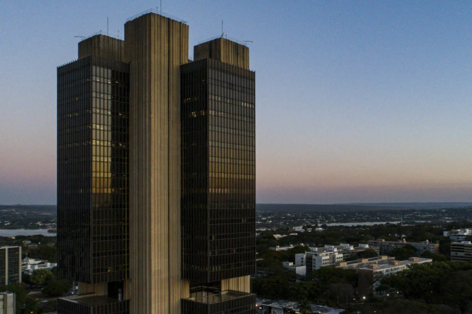 Imagem aérea do Banco Central BC em Brasília - Metrópoles