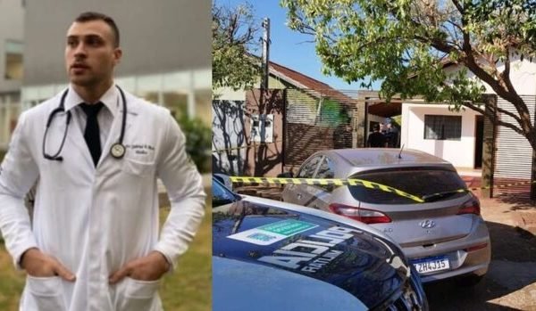 Imagem colorida do médico desaparecido e da casa onde foi encontrado morto - Metrópoles